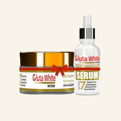 Gluta White Ultra Day/Night Cream/Gluta Facewash/Serum