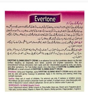 Evertone Glowing Beauty Cream