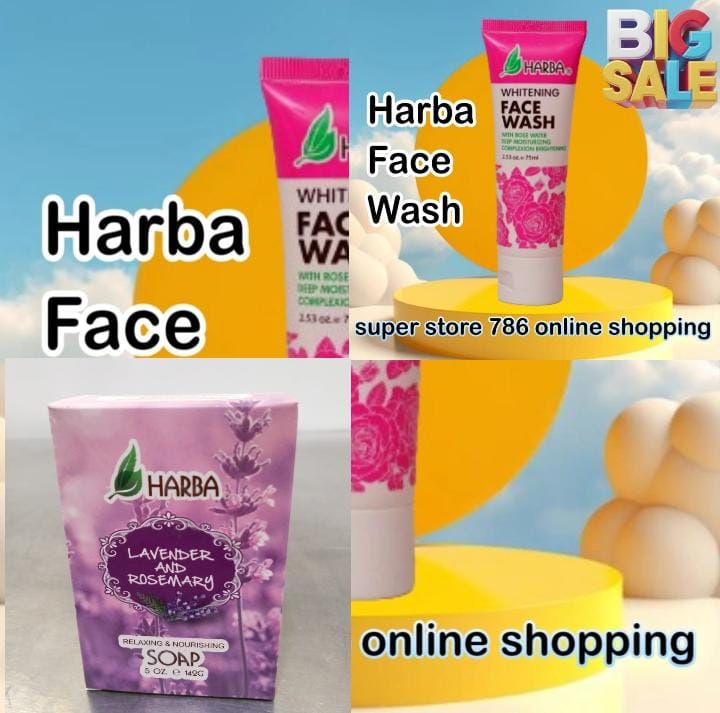 HARBA Face Wash/Suban for Smooth, Clean, Hydrated & Soft Skin,